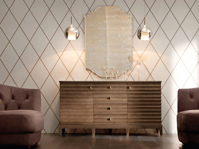 ELETTRA - Wooden sideboard with doors _ OPERA CONTEMPORARY